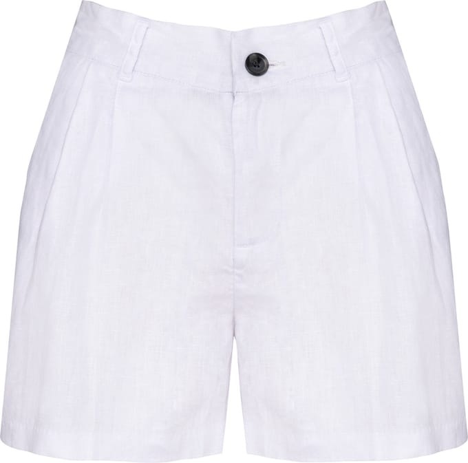 Native Spirit Linnen short dames NS713 - White - 34 NL (36 FR)