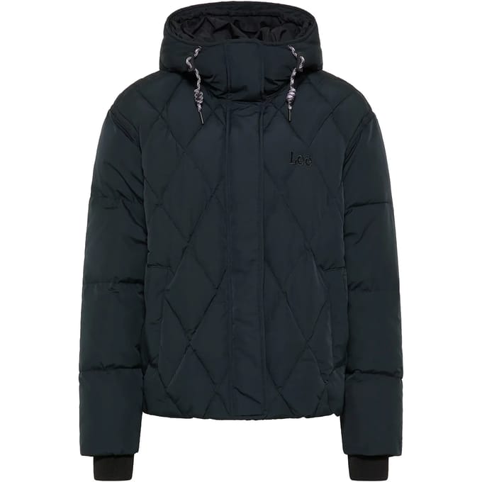 Lee Short Puffer Puffer Jas Grijs XS Vrouw