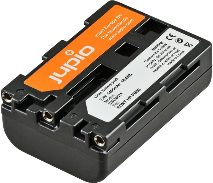 Jupio NP-FM50 / NP-FM51 / NP-QM50 / NP-QM51 - Accu Camera