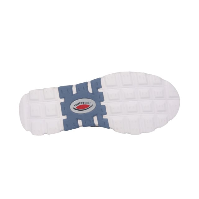 Gabor rollingsoft sensitive 86.989.26 - dames rollende wandelsneaker - Blauw - waterdicht - maat 37 (EU) 4 (UK)