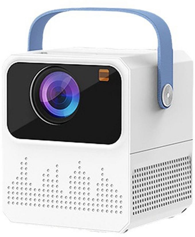 NAXSIR Beamer voor Thuis - Full HD 600P Draagbare Projector - Slaapkamer & Buiten