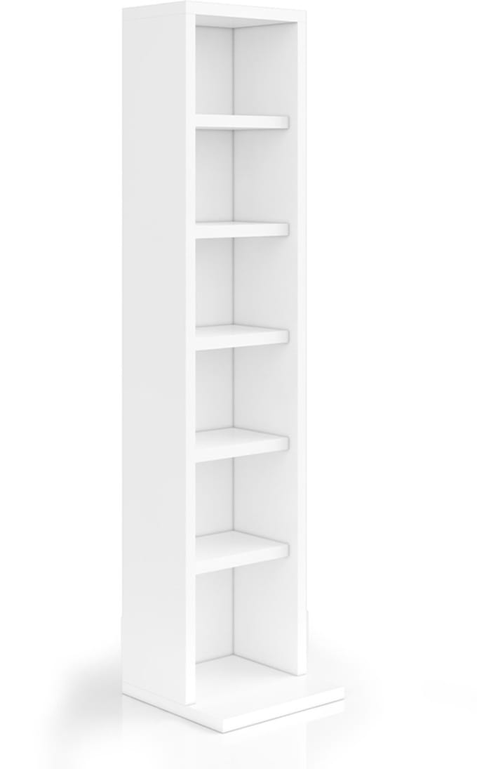 Vicco CD Rek – 21 x 91.8 cm Wit
