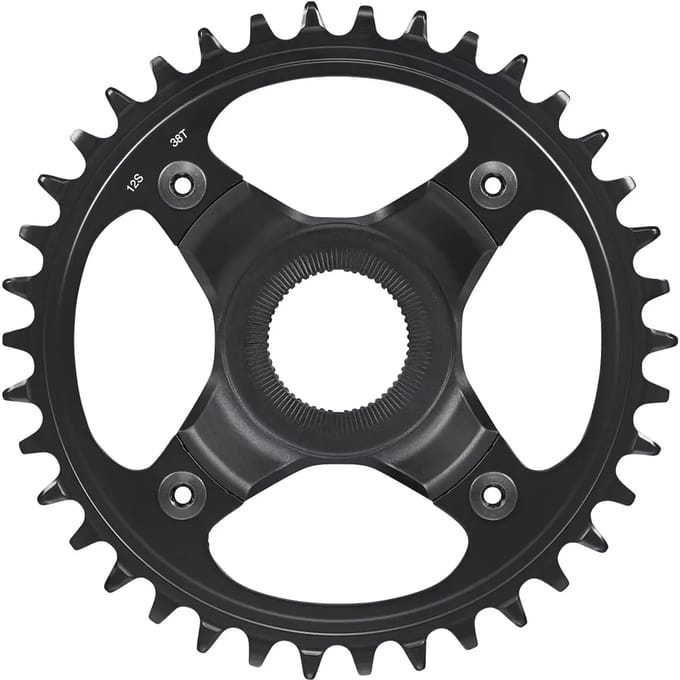 Shimano Sm-cre80-12-b Cg Kettingblad Zilver 38t
