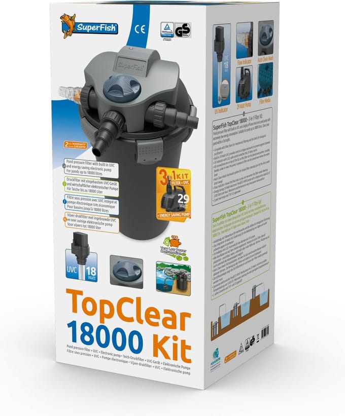 SuperFish - Superfish topclear kit 18000