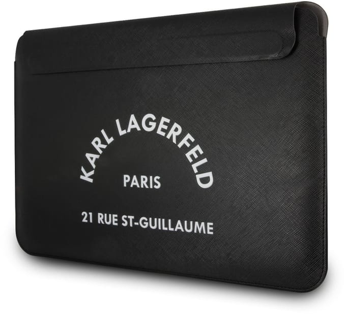 Karl Lagerfeld Laptoptas voor o.a. Apple MacBook (13/14") - Zwart