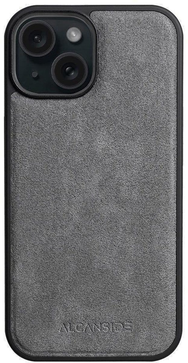 iPhone 16 Plus - Alcantara Back Cover - Nardo Gray