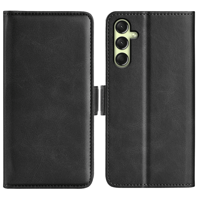 Comfycase Samsung Galaxy A16 Bookcase Hoesje Zwart