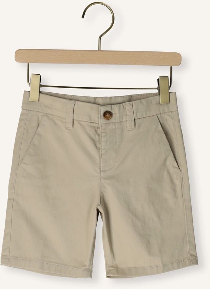 MAYORAL Basic Twill Chino Shorts Broeken Jongens - Zand - Maat 92