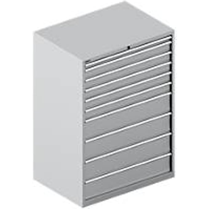 Schäfer Shop Select Ladekast 54-36 10 wit aluminium/aluminium wit/aluminium wit