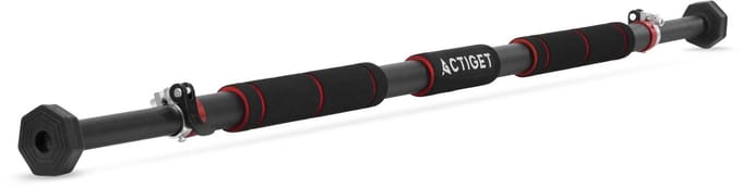 Actiget® Pull Up Bar - Optrekstang - Telescopisch - Verstelbaar - Staal - Zwart - 82-130 CM - 300KG