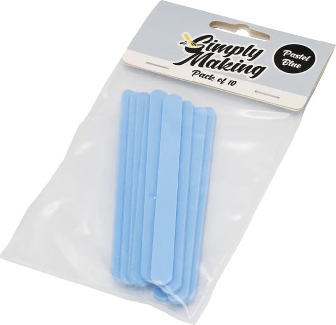 Simply Making Cakesicle Sticks Mini Pastelblauw pk/10