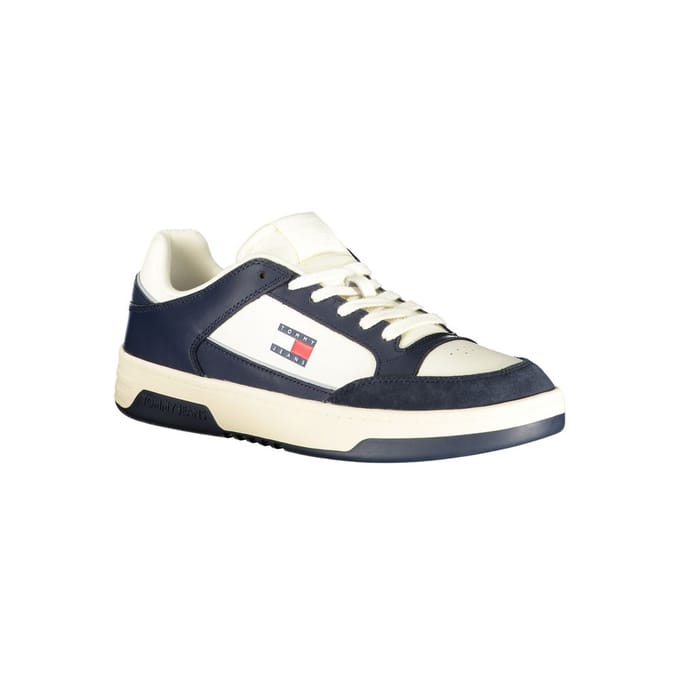 Tommy Hilfiger Bianco Polyurethaan Heren Sneakers