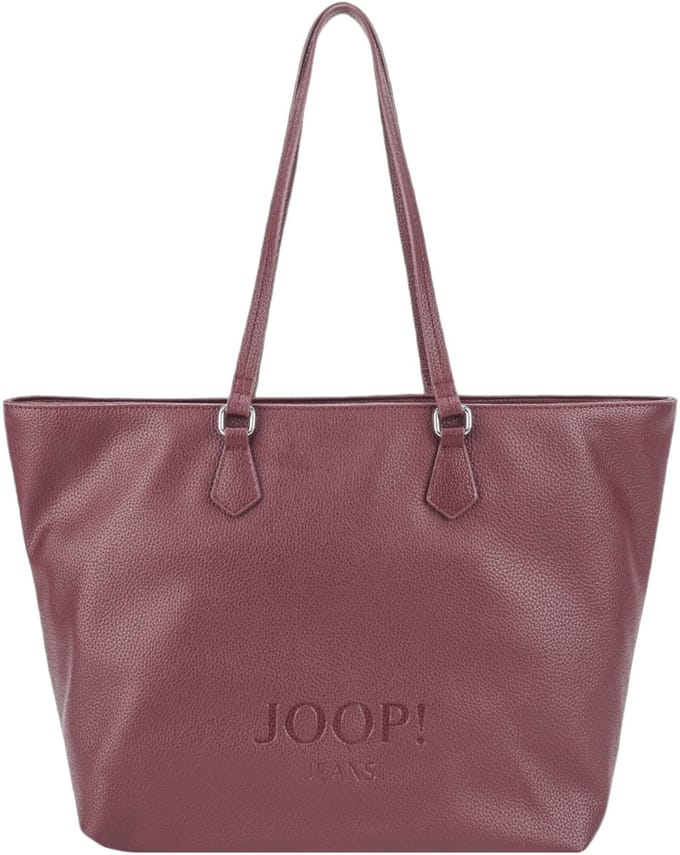 JOOP! shopper Lettera 1.0 Lara Shopper Burgundy wijnrood