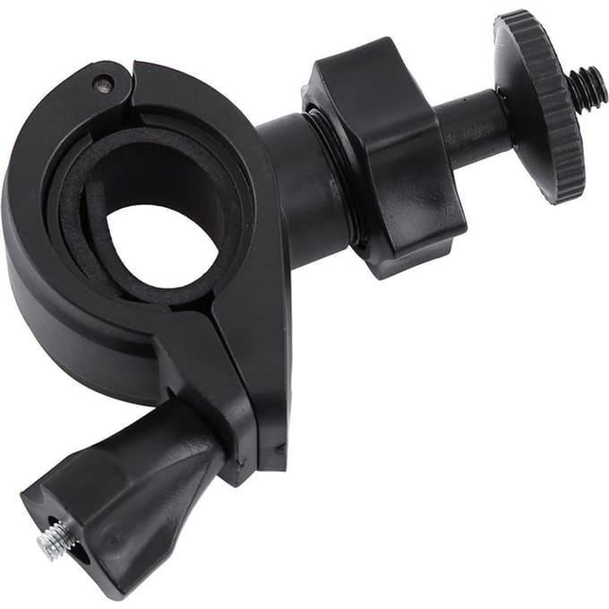 Bicycle Mount Holder Screw Handlebar Clip Mount Bike Clip Bracket For Gopro black