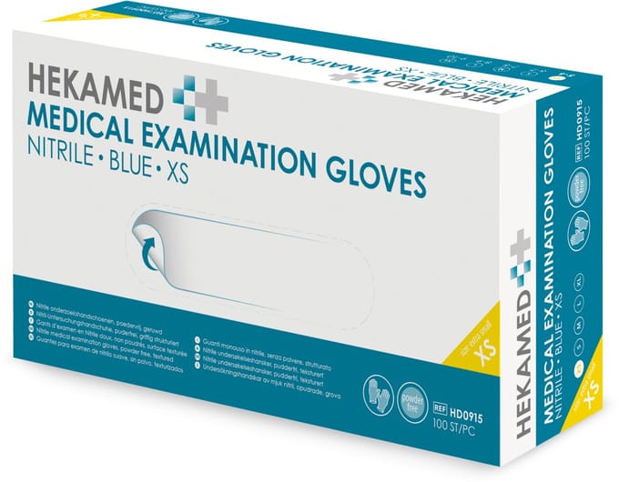 Heka Hekamed Handschoen Soft Nitril XS (100 stuks)