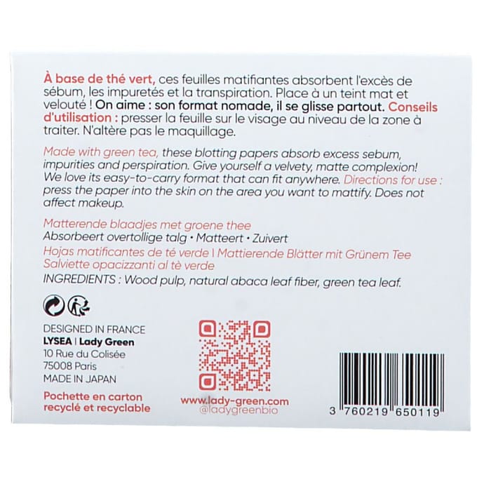 Voile de Perfection - Blotting Sheets