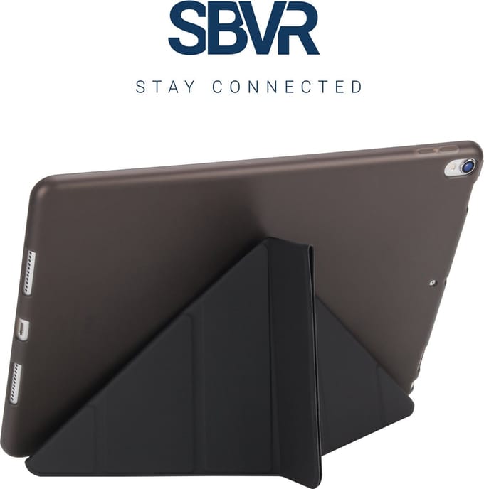 LuxeBass Apple iPad 7 10.2 (2019) Smart cover - Zwart