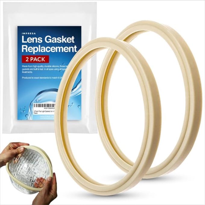 Allecto - Pentair-compatible lichtlenspakking - 2-Pack - Duurzaam en