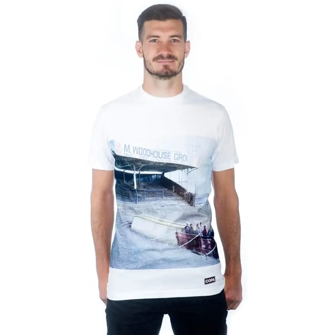 COPA - Preston North End Terraces T-Shirt - Heren - Wit - S