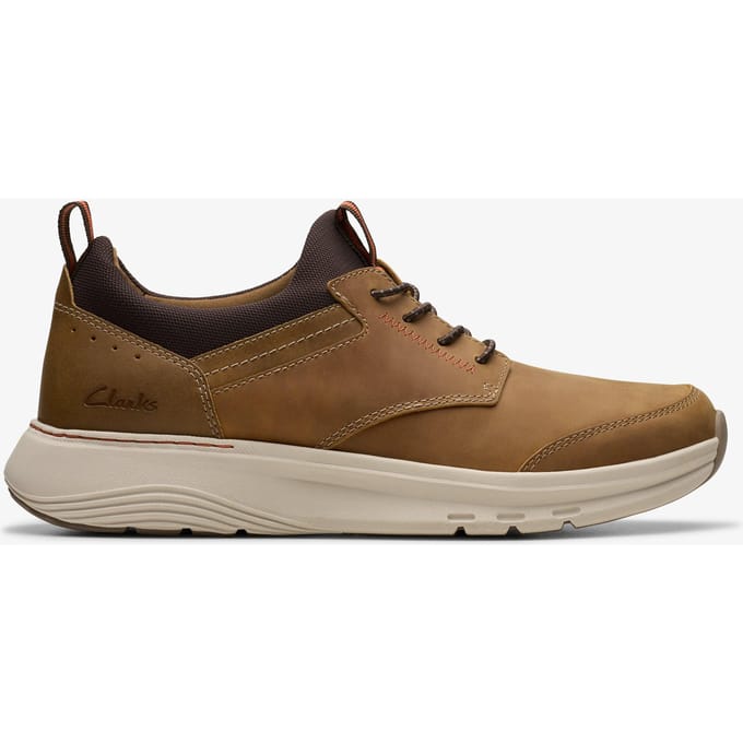Motion Trek EZ Dark Tan Lea Sneakers