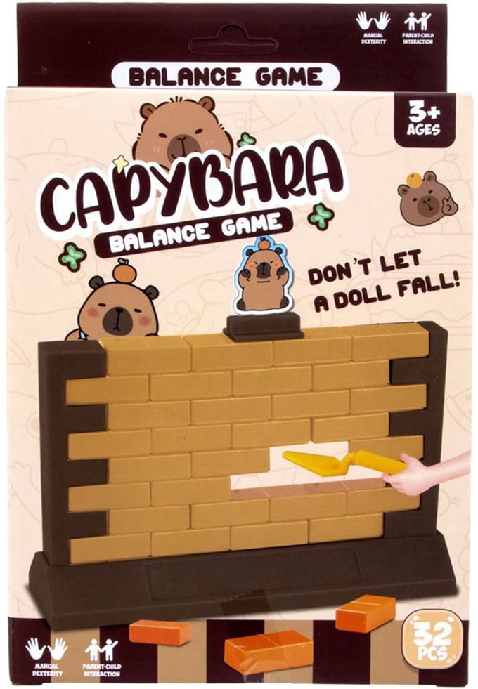 Capibara Balansmuur Spel
