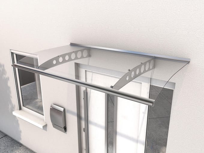 Deurluifel Enschede - 160 x 90 x 22.5 cm - roestvrijstaal