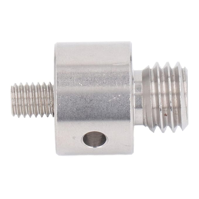 Adaptateur de prisme pour station totale M8 vers 5/8 po 11 Interface Acier Inoxydable Adaptateur à dégagement rapide pour RTK gray
