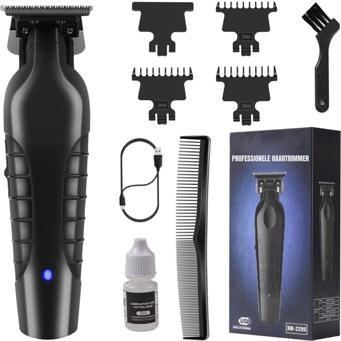 Quvo® Trimmer Baard - Trimmer - Zwart - 5cm x 3cm x 15cm