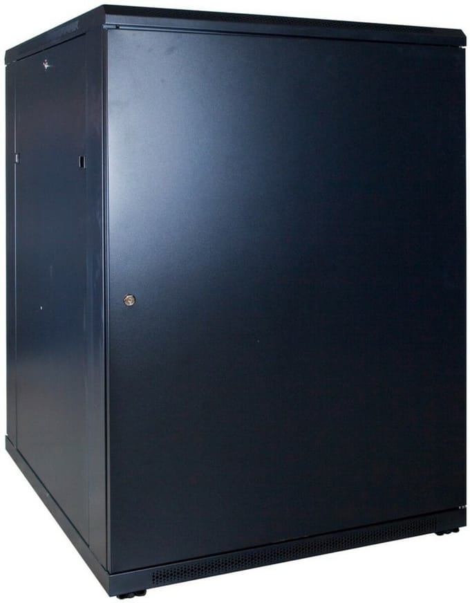 DSIT 22U serverkast met glazen deur 800x1000x1200mm (BxDxH) - serverbehuizing - serverrack - 19 inch