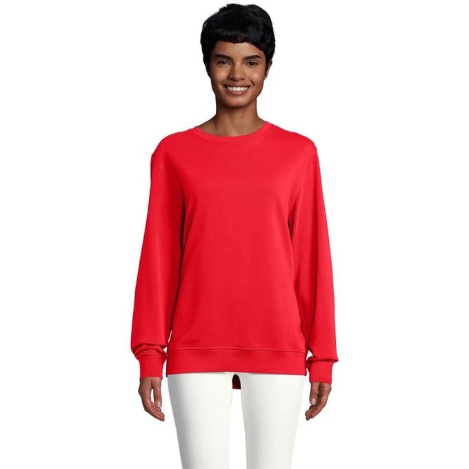 SOLS Uniseks Comet Sweatshirt voor volwassenen (Rood)
