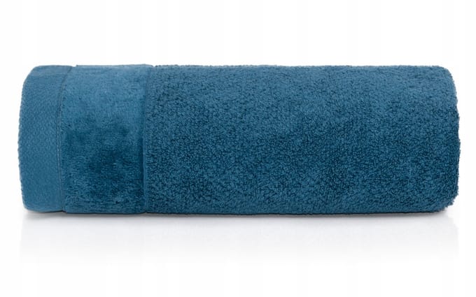 Dikke Blauwe Katoenen Handdoek 50x90cm - 550 GSM