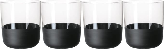 Villeroy & Boch Manufacture Rock Tumbler Glas 4 Stuks