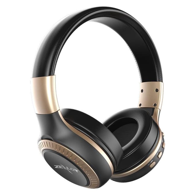 Casque d'ordinateur de téléphone avec Microphone, casque de jeu confortable sans fil BT noir