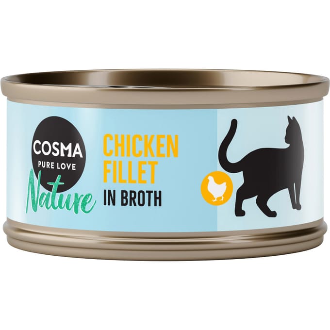 6x70g Nature Kipfilet Cosma Kattenvoer