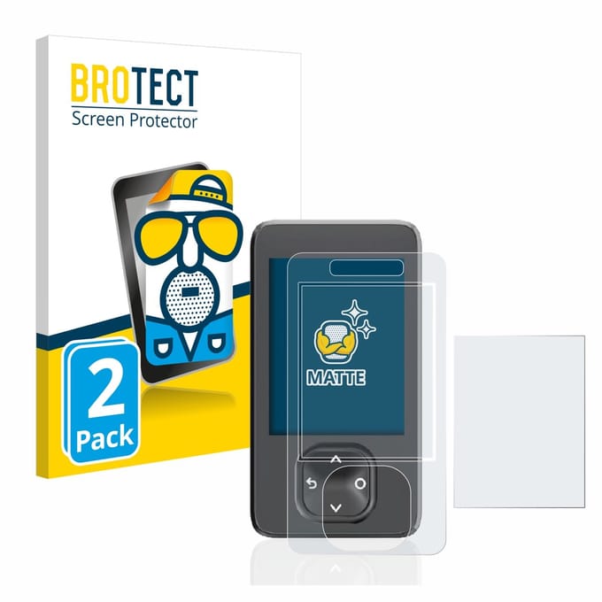 BROTECT - Screenprotector voor Dexcom G7 CGM - Folie Beschermfolie matte 2 Stuks