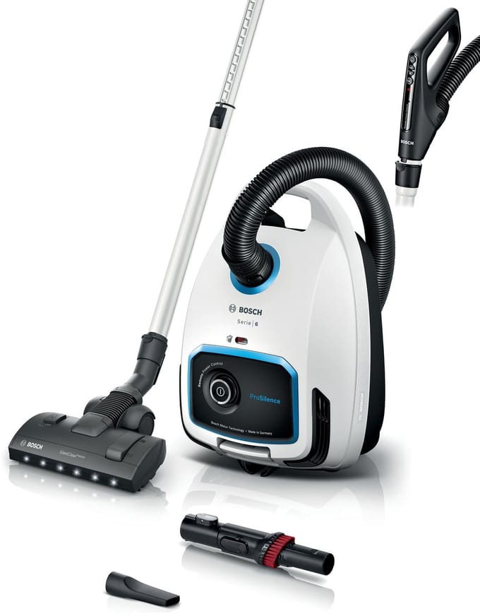 Bosch BGL6SIL1L stofzuiger 4 l Droog en nat 700 W Stofzak