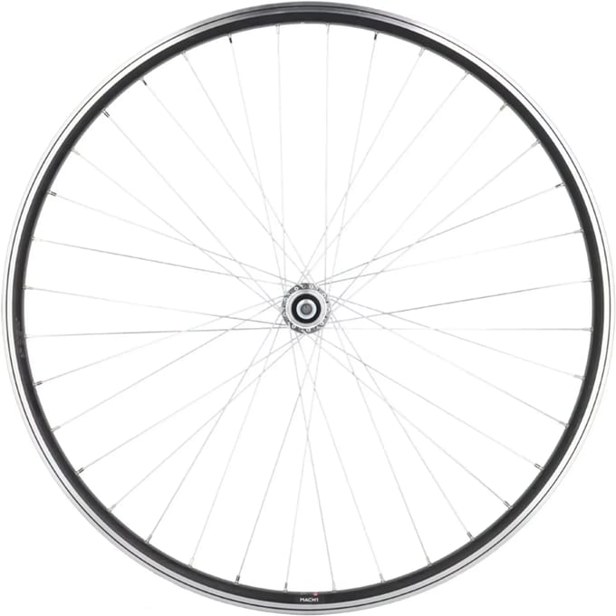 Achterwiel VTC 28" moer volle as velg Velox