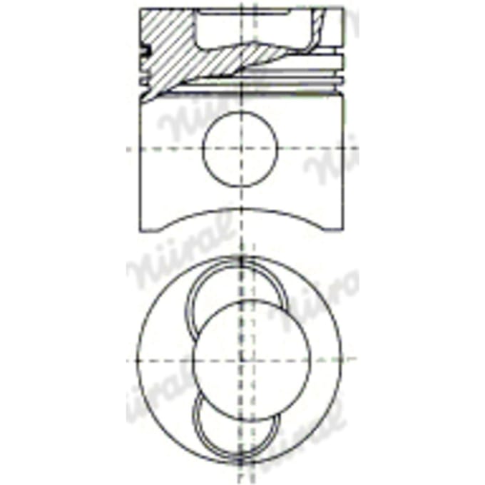 Zuiger NÜRAL 87-285900-10