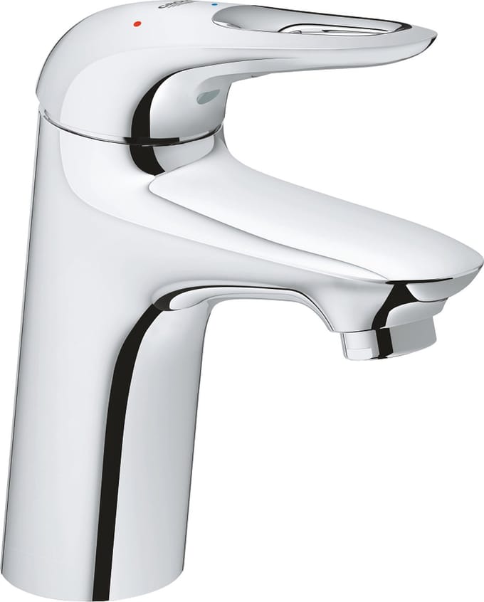 Grohe Eurostyle New - Wastafelkraan met Push-Open afvoerplug, chroom 23930003