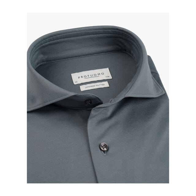 Profuomo Ppxh100320 Lange Mouw Overhemden Blauw Ppxh100320