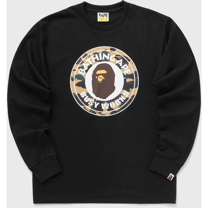 1ST CAMO BUSY WORKS LS TEE