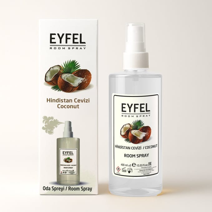 EYFEL - ROOMSPRAY - SPRAY - COCONUT - 400ML