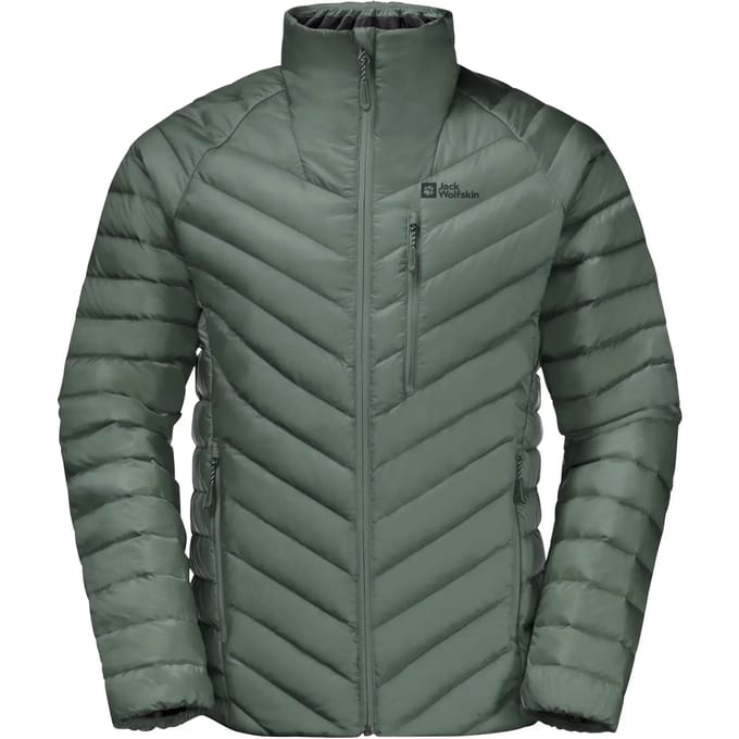 Jack Wolfskin Passamani Down Jkt M 1207151-4311, Mannen, Groen, Jasje, maat: S