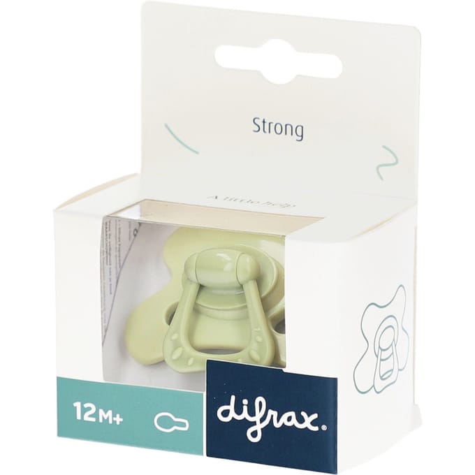 Difrax Fopspeen Naturel Edelsteen - Lime Emerald - 12+ Mnd