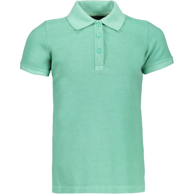 Cmp 39t7875 Korte Mouw Poloshirt Groen 14 Years