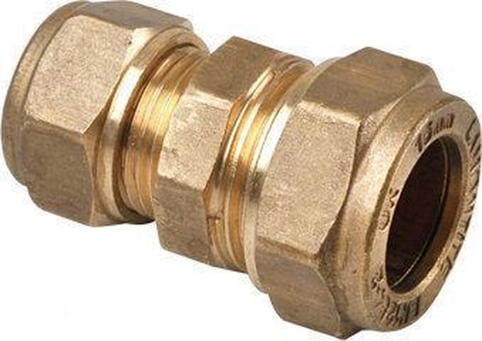 Mes,Knelkoppeling 15X10 Mm Plieger Label Bl/Gr 2St (K)