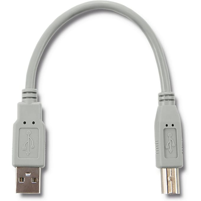 Qoltec USB 2.0 A mannelijke kabel |   B mannelijk |   0,19m