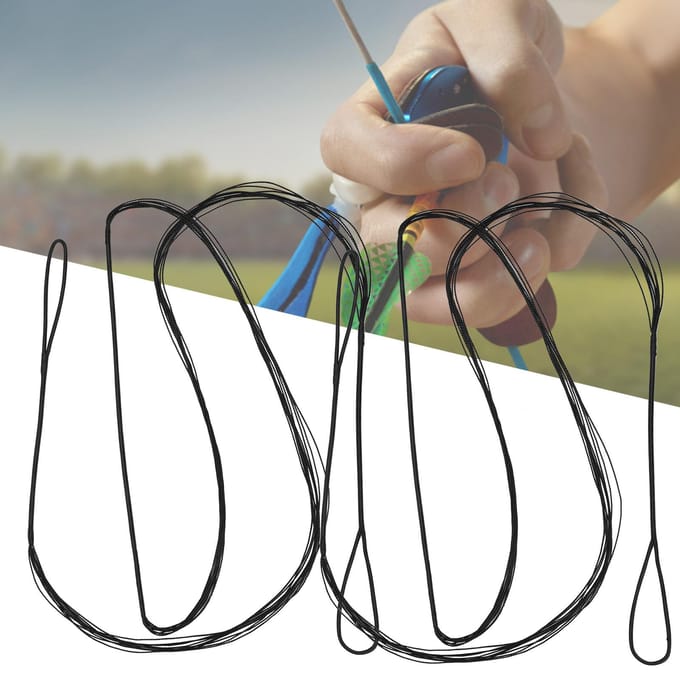 12 Strengen Traditionele Recurve Boogpees Polyester Vervang Boogpees Boogschietaccessoire