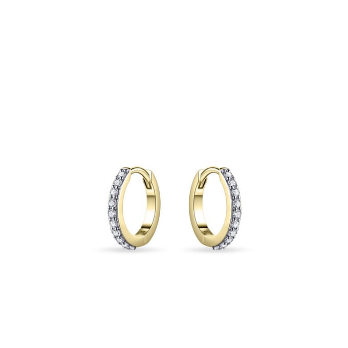 Gisser Jewels Goud Oorringen Goud VGKC1013