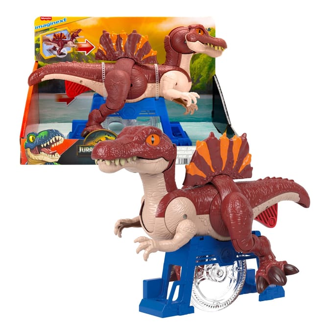 OttoSimon dinosaurus speelgoed Jurassic World Spinosaurus runner.